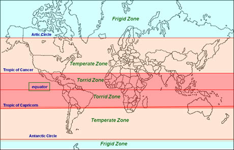 Climatic zonesC