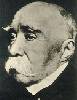 Georges Clemenceau (1841-1929).  Representante de Francia, representó la línea dura frente a Alemania.  Ampliar imagen