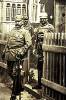 Los generales alemanes Hindenburg y Ludendorff. Ampliar imagen