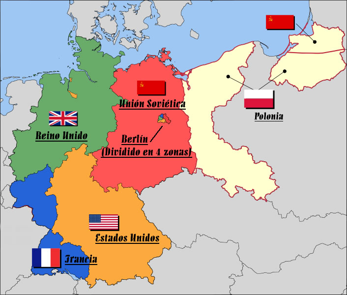 Que perdió Alemania después de la Segunda Guerra Mundial