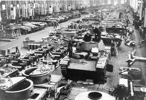Fábrica de panzers alemanes