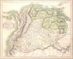Mapa del Virreinato de Nueva Granada