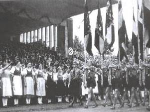Desfile de las Juventudes Hitlerianas