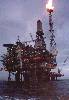 Plataforma petrolífera del Mar del Norte. Ampliar imagen