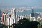 Hongkong en nuestros días. Centro financiero y comercial a nivel mundial, en poder de la República Popular China, tras haber estado bajo soberanía británica 150 años. Ampliar imagen