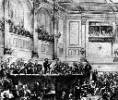 Conferencia de la Primera Internacional en 1864. Ampliar imagen