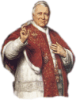 Pío IX, pontífice y soberano de los Estados Pontificios. Ampliar imagen