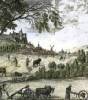 Paisaje agrario del siglo XVIII. Ampliar imagen