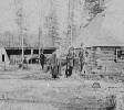 Campo de prisioneros en Siberia. 1890. Ampliar imagen